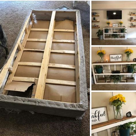 repurpose metal box spring|can you reuse box springs.